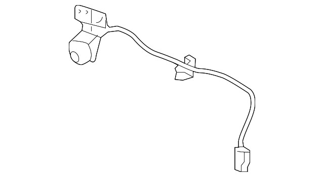 Genuine GM Front View Driver Information Camera 84117100
