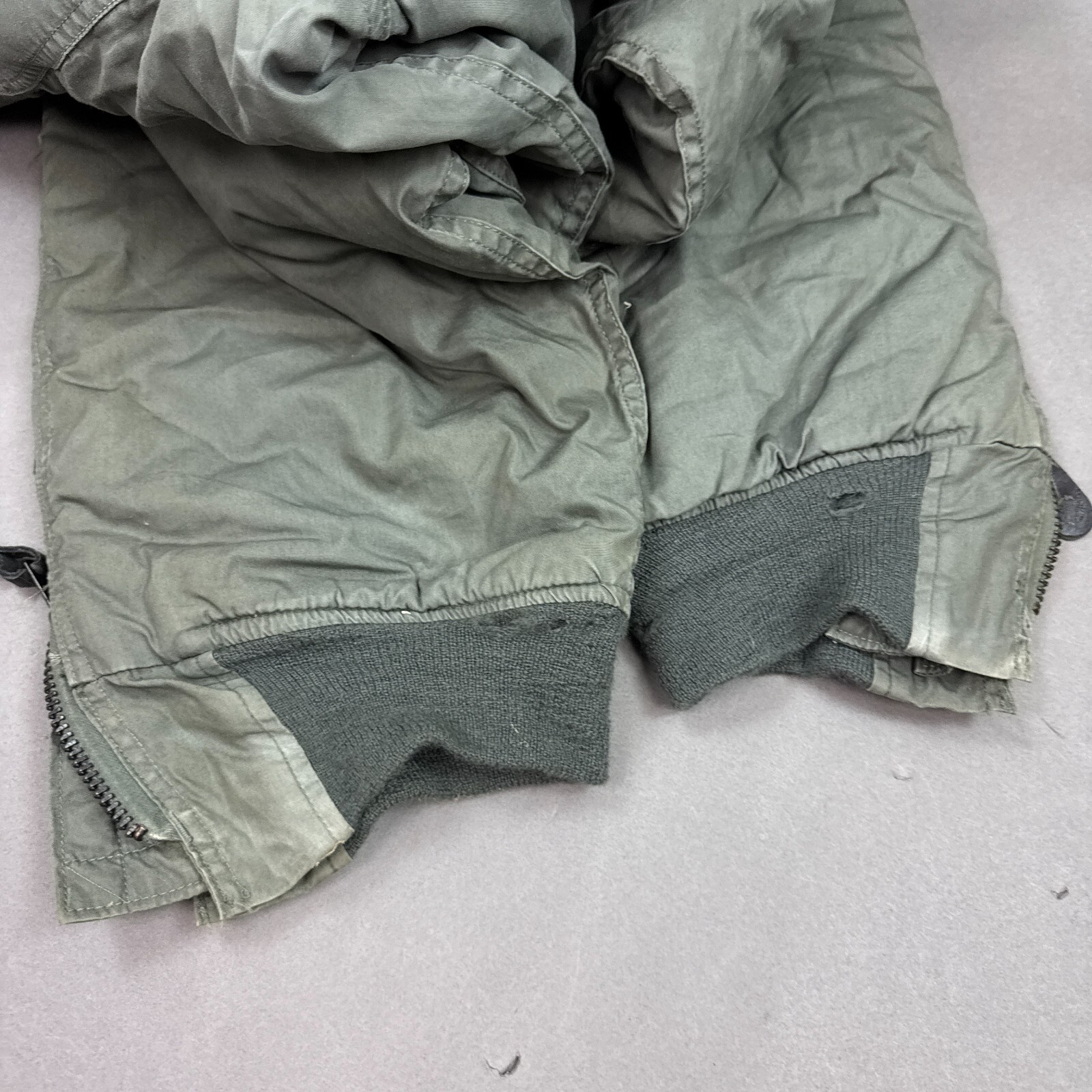 US Military Pants Mens 28 Green Extreme Cold Weather Trouser USAF Flyer Pilot