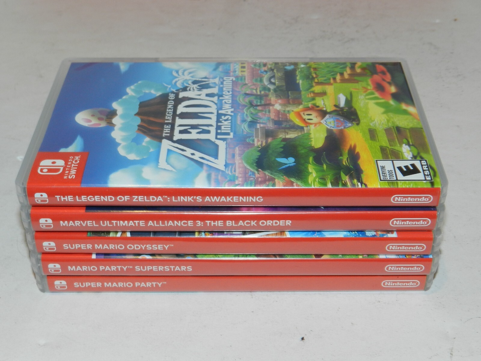 OEM Genuine ORIGINAL Replacement Case Box Nintendo Switch Games - U pick Title