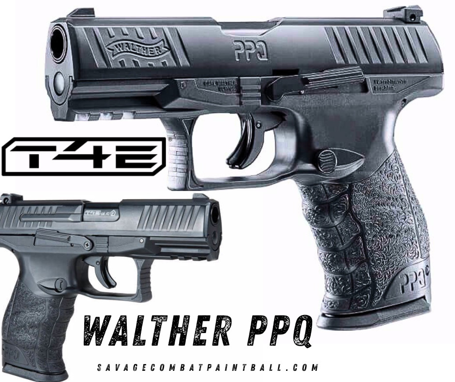 Umarex T4E WALTHER PPQ M2 LE CO2 PAINTBALL MARKER .43 - BLACK (2292101)
