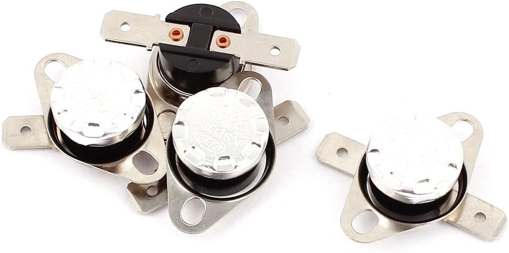 uxcell 4PCS KSD301 55C 131F NC Thermostat Temperature Thermal Control