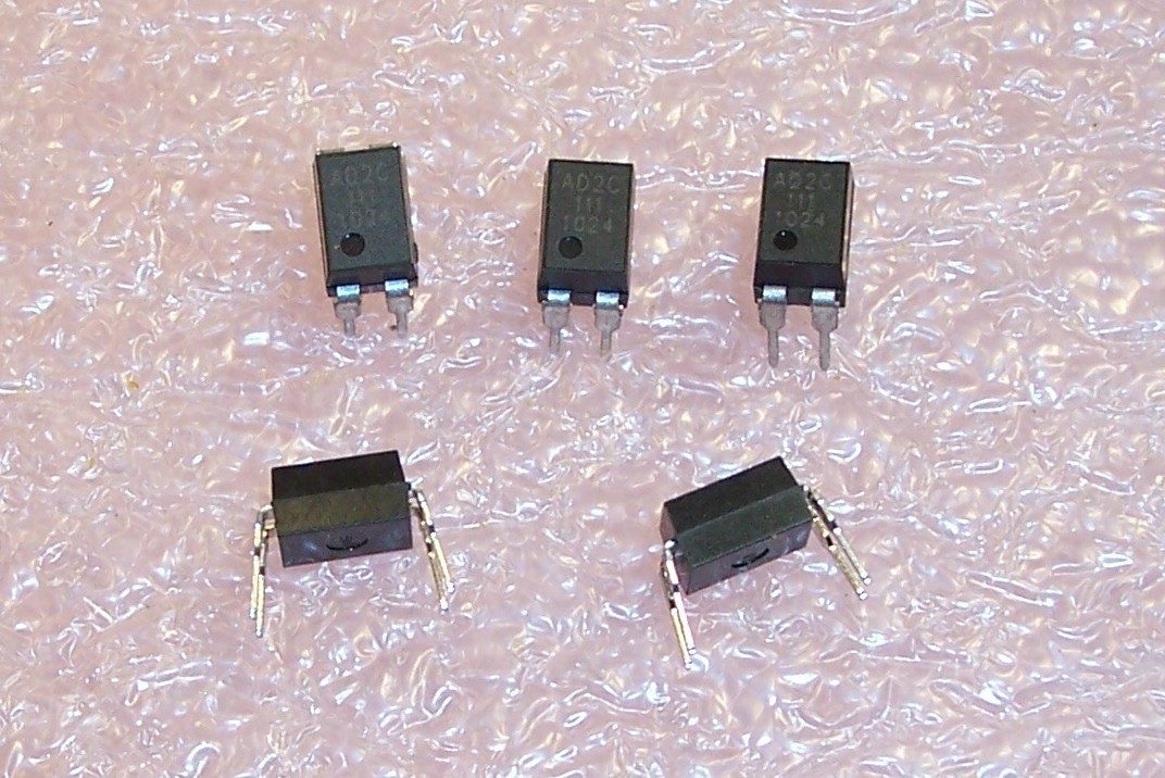QTY (10) AD2C111 SOLID STATE OPTRONICS SOLID STATE RELAY 4 PIN DIP SPST-NO ROHS