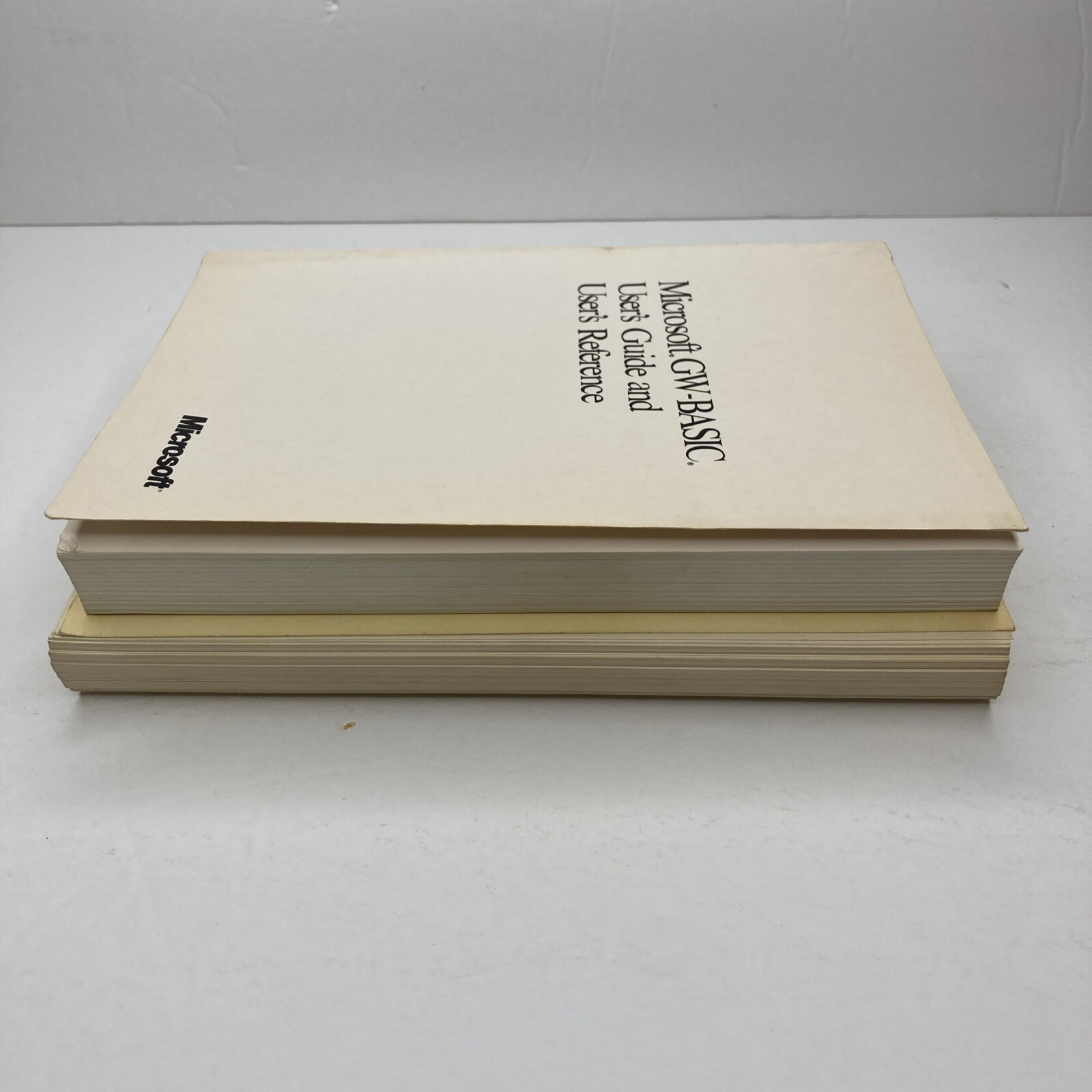 Microsoft GW-Basic User's Guide *PLUS* Using MS-DOS (Rev 3)
