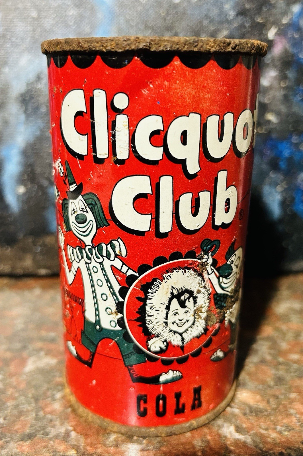 Cliquot Club Cola. Vintage, Collectible Soda Can. (very Few Left Of These)