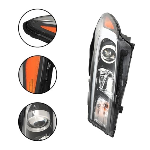 Headlight Assembly w/o DRL Replacement for Forte 2017-2018 Left Headlamp