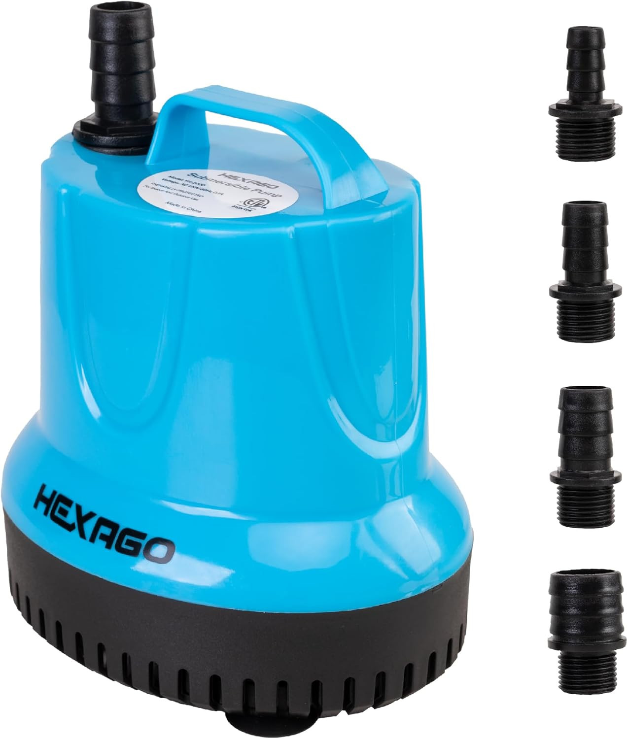 400GPH Submersible Water Fountain Pump, 40W Small Sump Pump with 8FT High Lift,