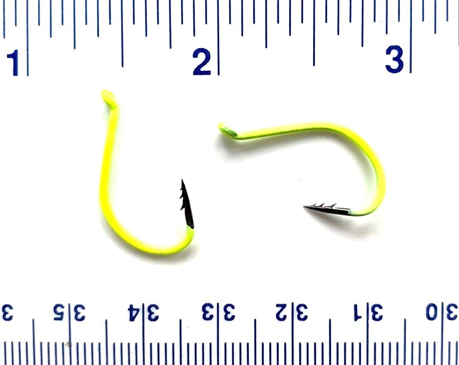 50 VMC fastgrip octopus hooks (various colors and sizes)