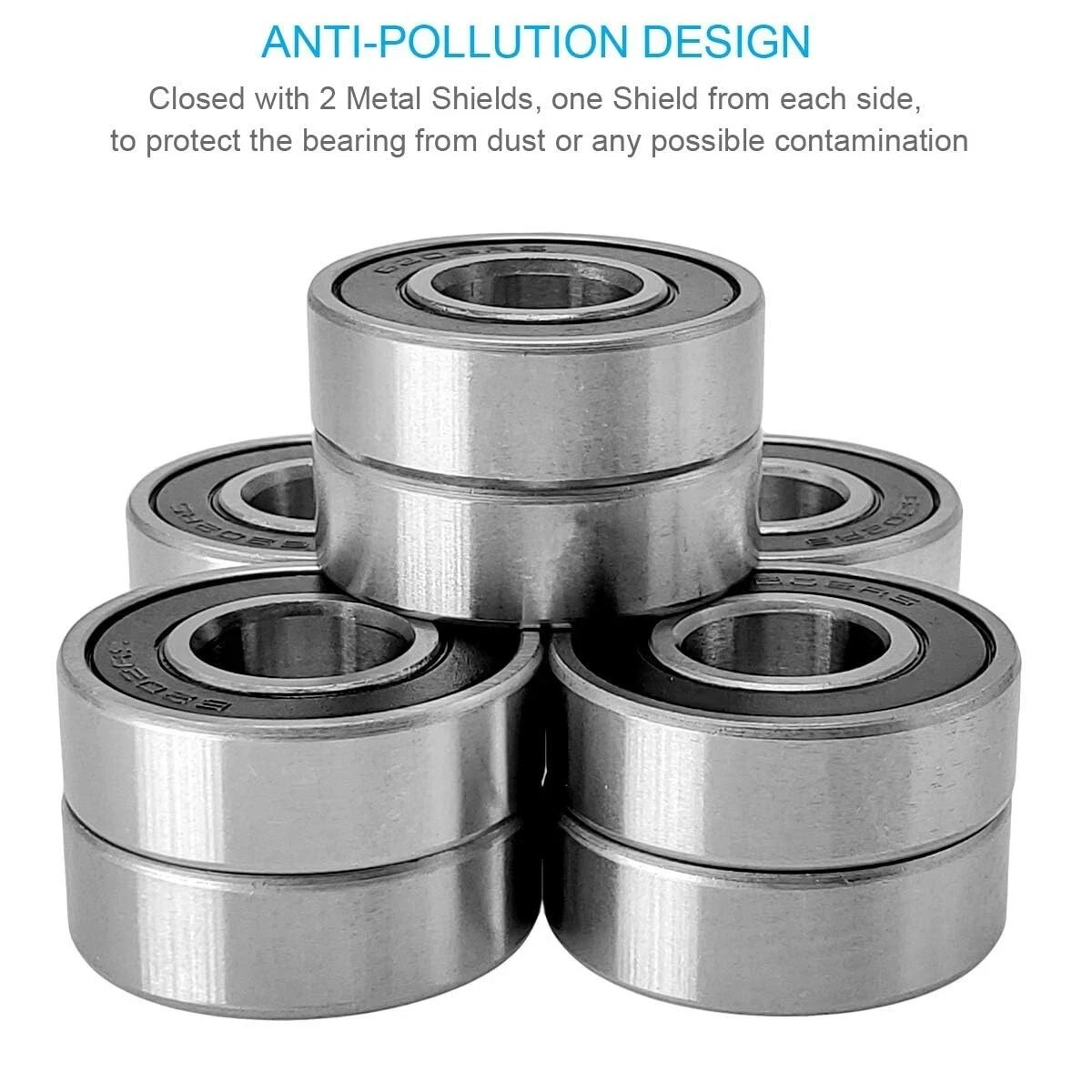 (10 PACK) TIMKEN 6202-2RS 15X35X11MM Double Rubber Seal Ball Bearings