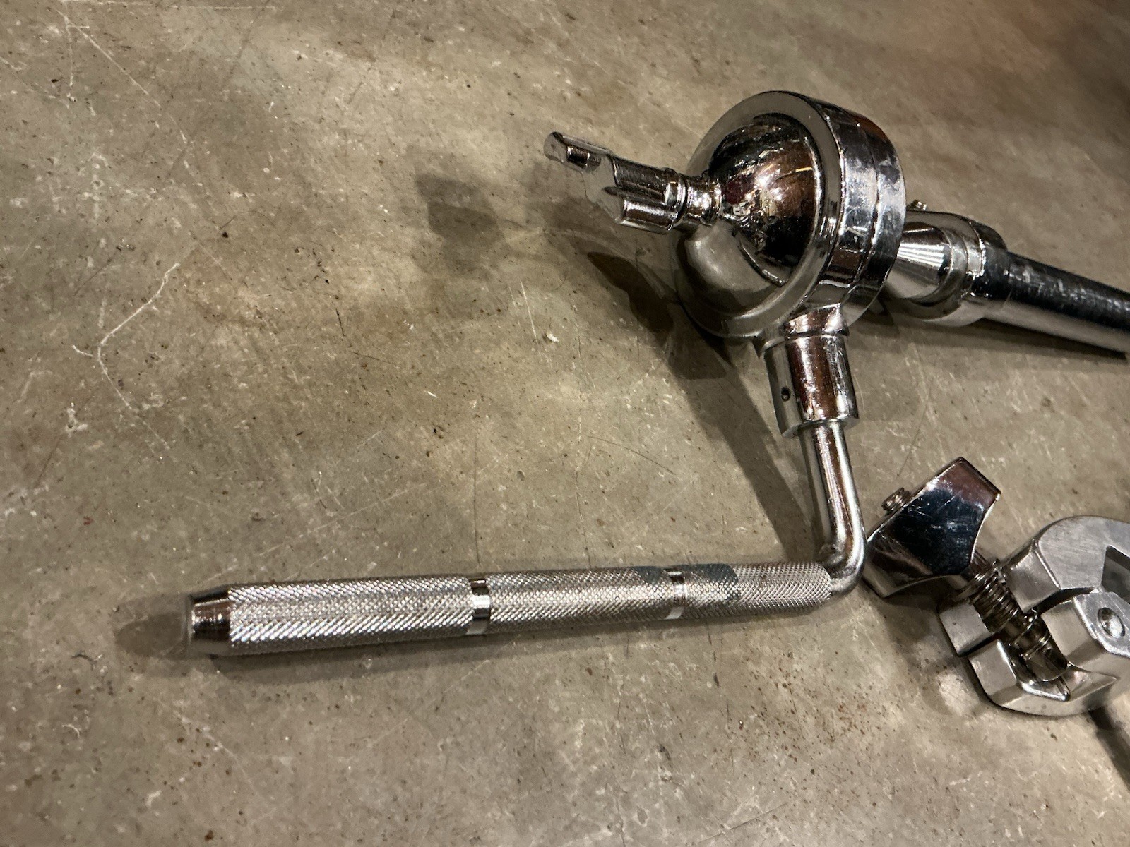Gibraltar single tom drum mount 9.5mm post with CLAMP #MJ6