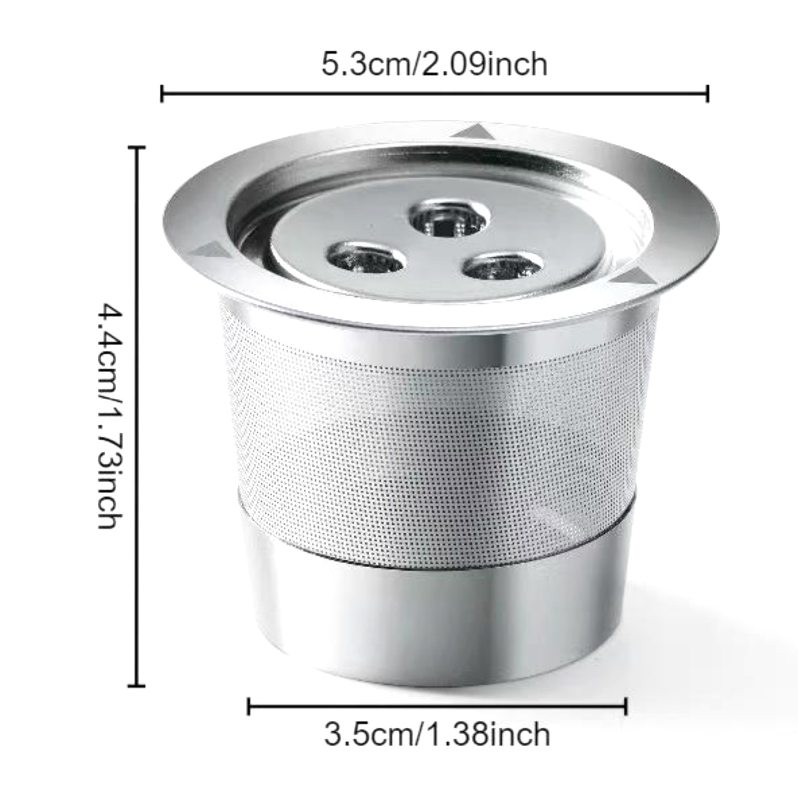 1 PC Stainless Steel Capsule Filter Shell Accessory For Ninja Coffee Machine