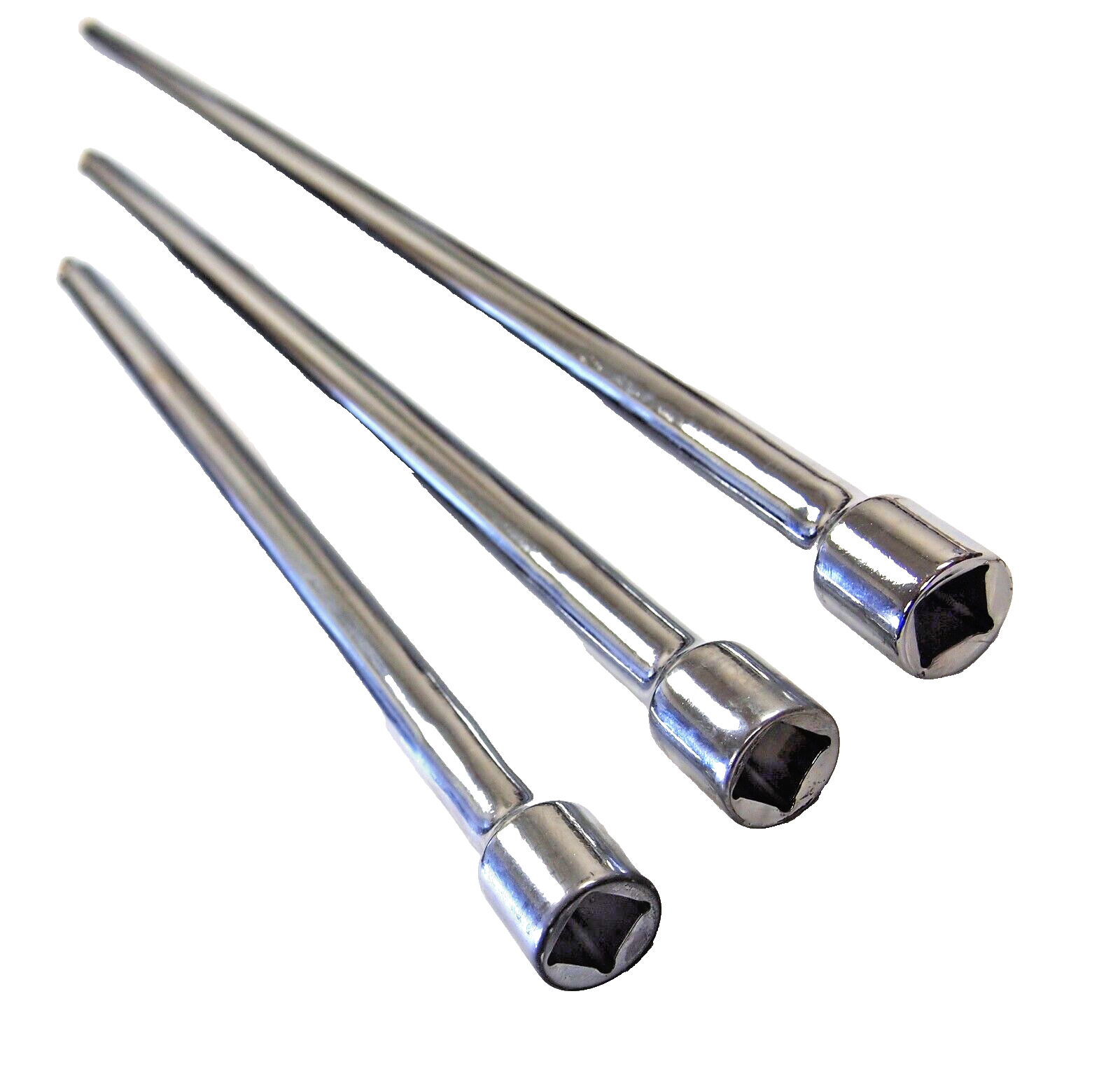HOTECHE 3pc 1/2" Dr Socket Extension Bar Set 15" 18" 24" Extra Long SP181208