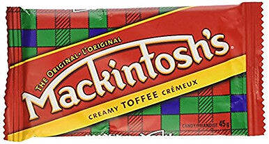Nestle Mackintosh Toffee Bars 6 Pack of 45g Bars