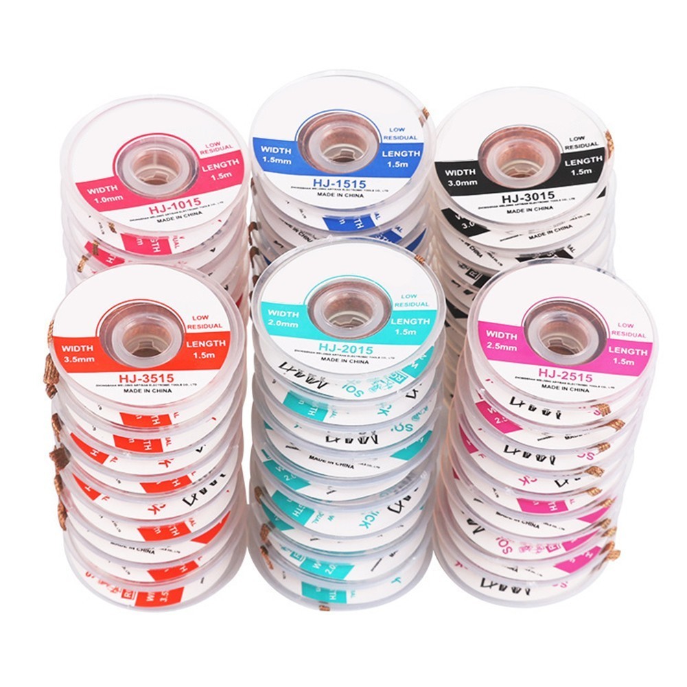 1pcs 1.5M Length Welding Wires Desoldering Braid Solder Remover Wire Repair-Tool