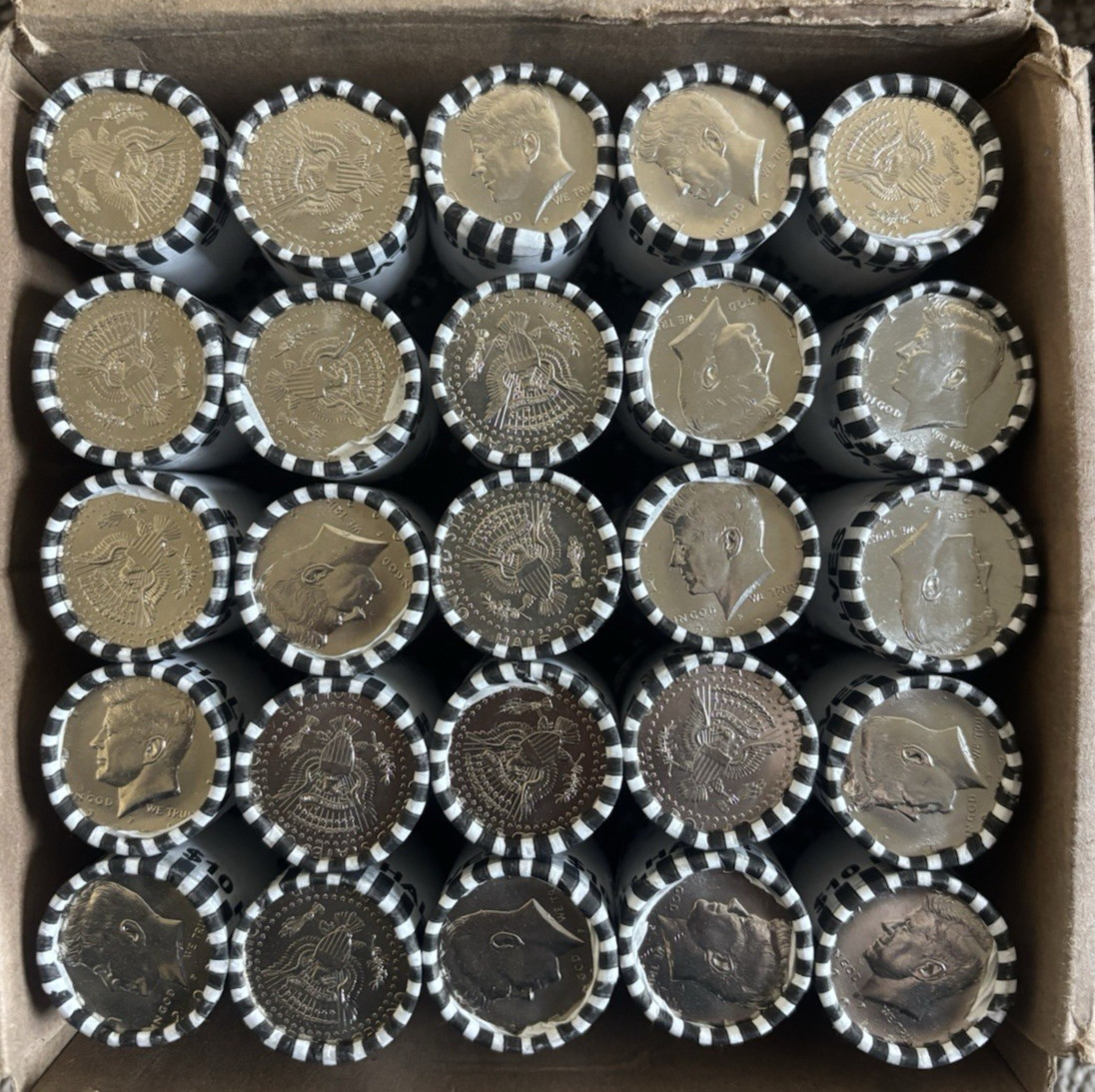 1 Roll (20 Coins) – 2023-P Kennedy Half Dollar – Unopened & Unsearched