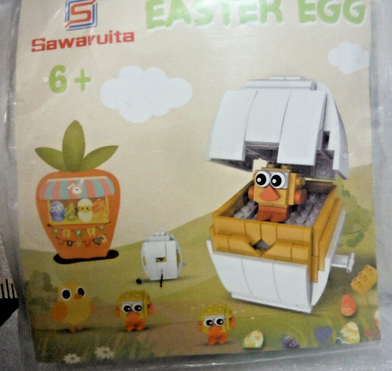 SAWARUITA ~ EASTER EGG  -  LEGO KIND OF TOYS!! AGES 6+