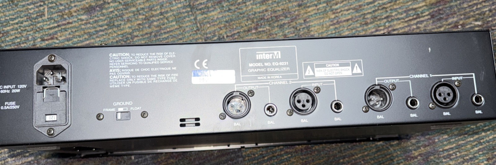 InterM EQ 9231 Graphic Equalizer