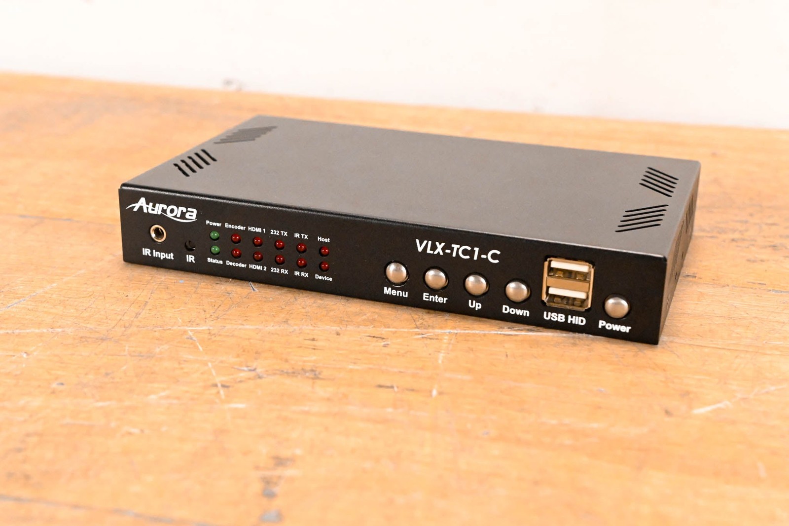 Aurora Multimedia VLX-TC1-C 4K 1Gbps AV-over-IP Transceiver CG01N7W