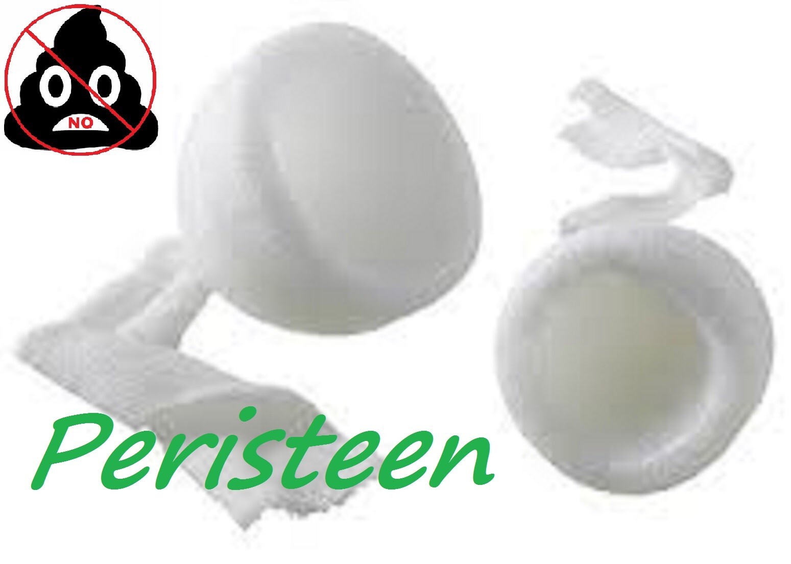 NEW 1pc Incontinence Blow-Out Preventer Foam Butt-Cup Rectal Suppository Tampon
