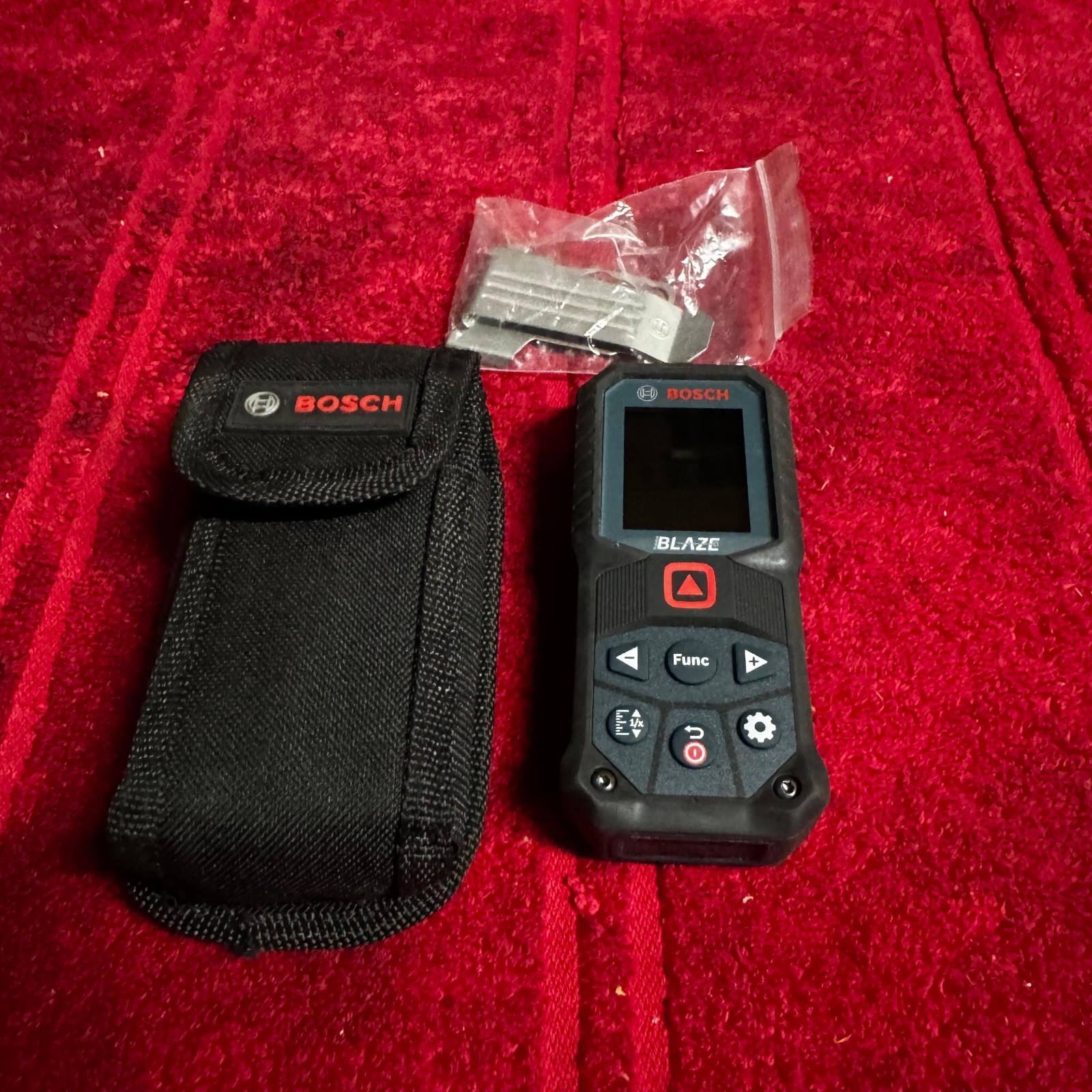 Bosch GLM165-22 Laser Measure 165ft Backlit Display Used