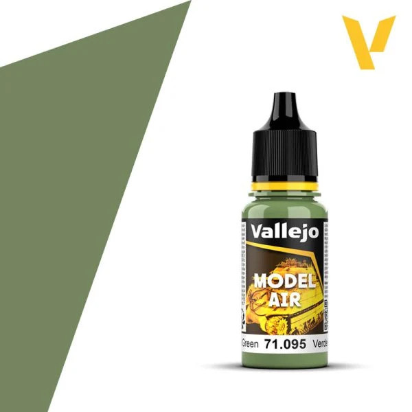Vallejo Model Air 71.095 Pale Green 18ml