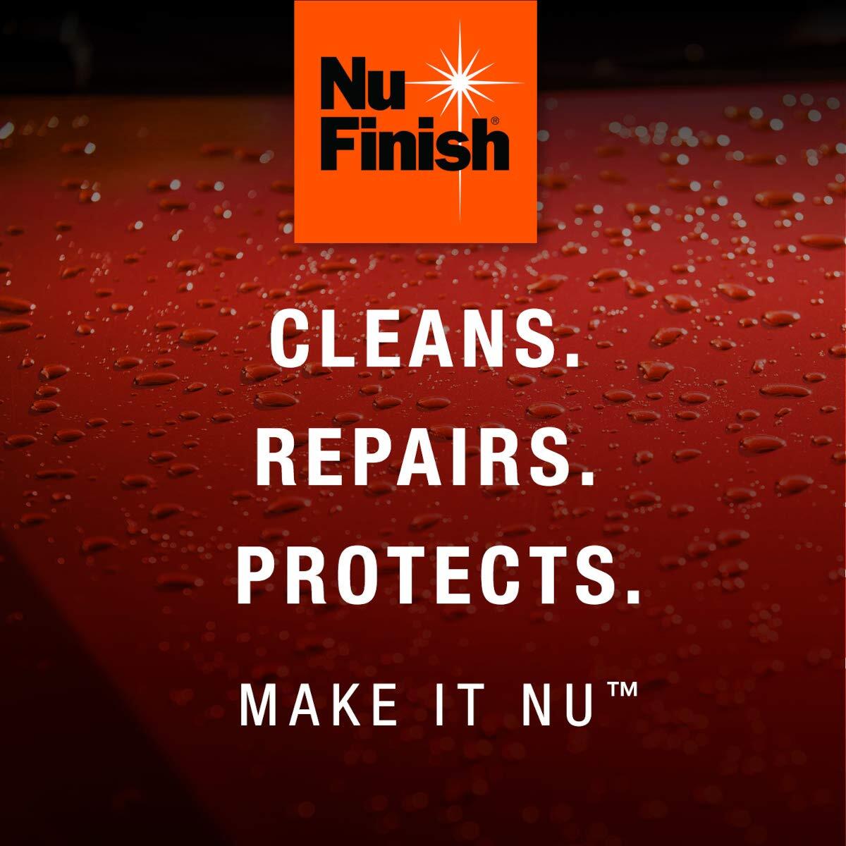 Nu Finish Car Protector Kit - Ceramic Coating, Rapid Shine, 2 Microfiber Towels