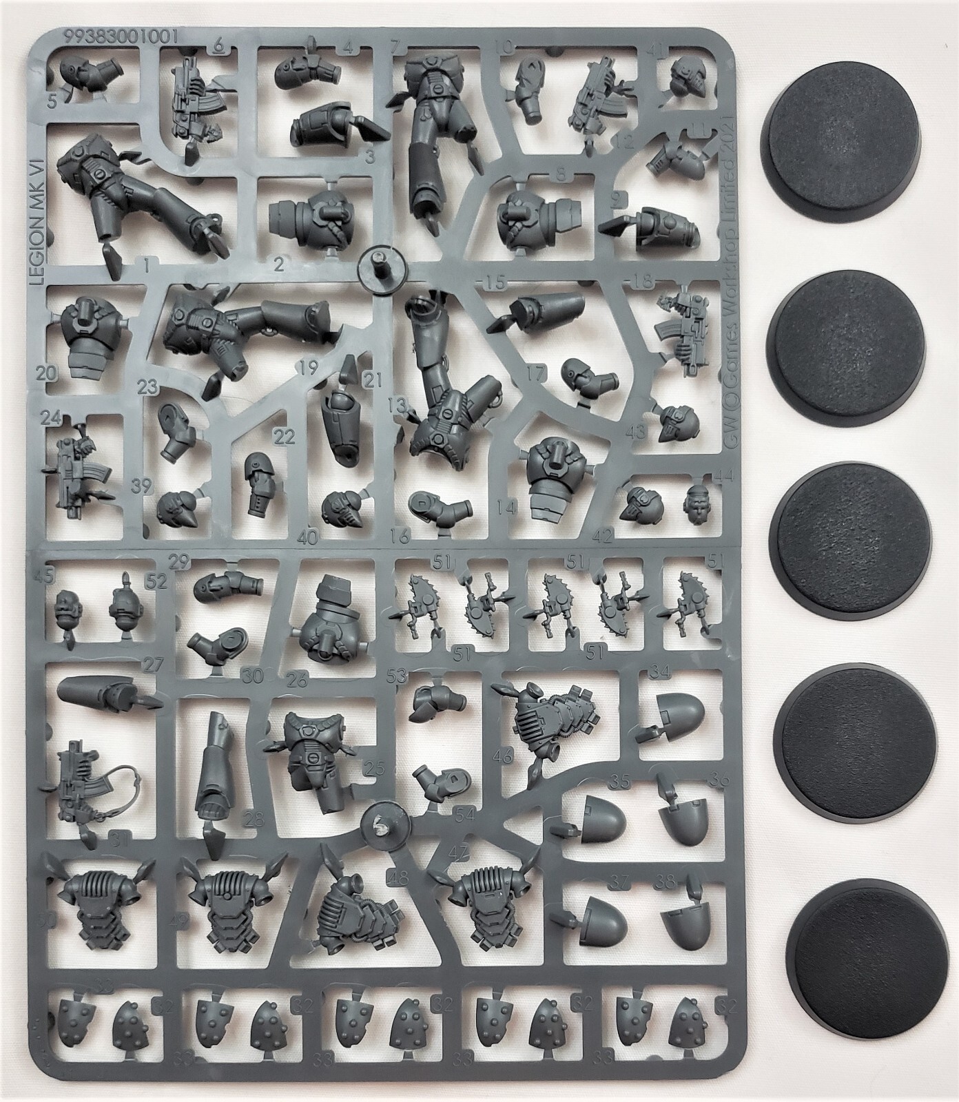 Horus Heresy 5x Mark VI Tactical Space Marines Warhammer 30K 40K Darkness MKVI 6