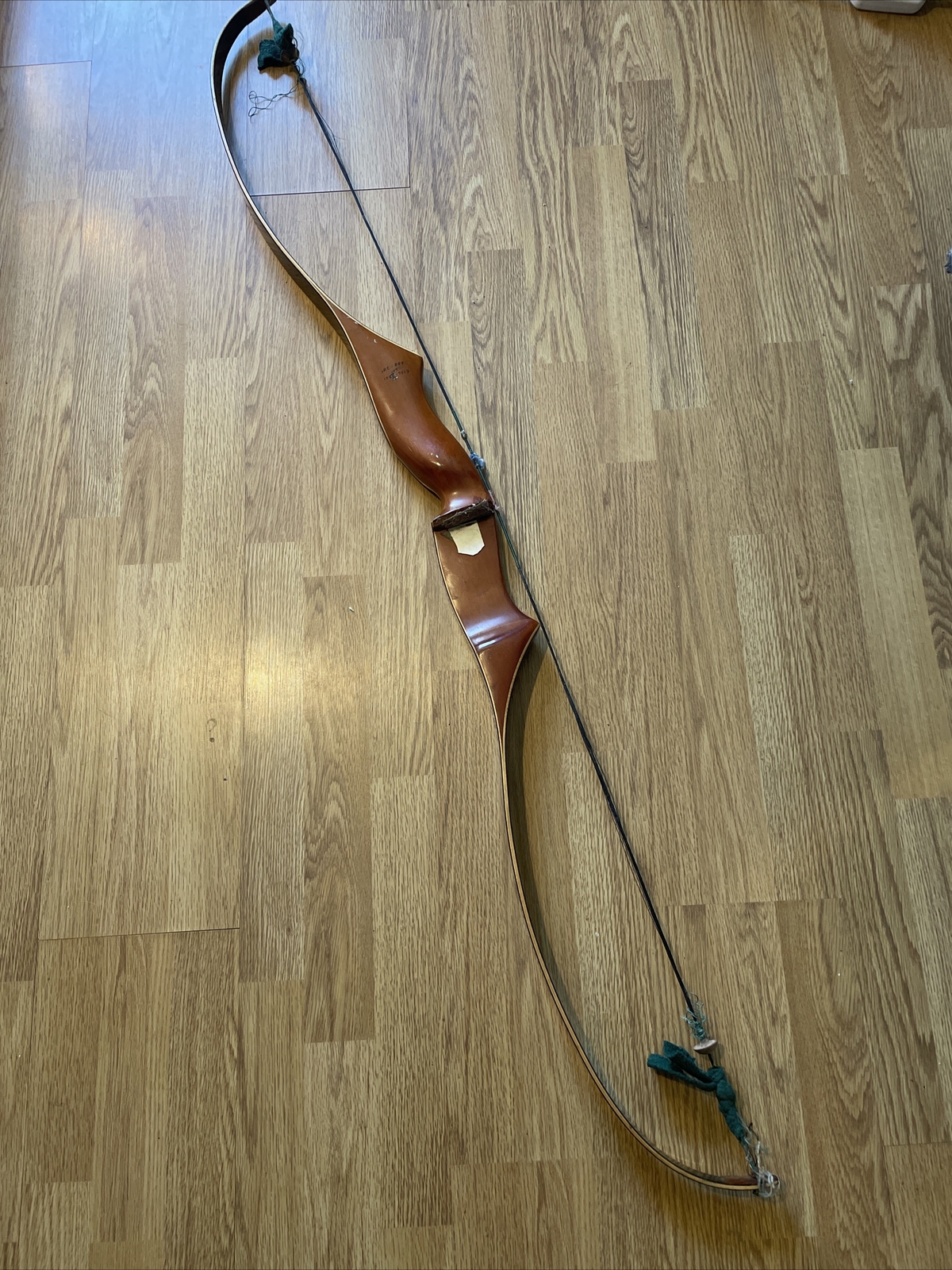 Vintage Colt Plainsman Recurve Bow USA Made 60” 48#-28” Wooden