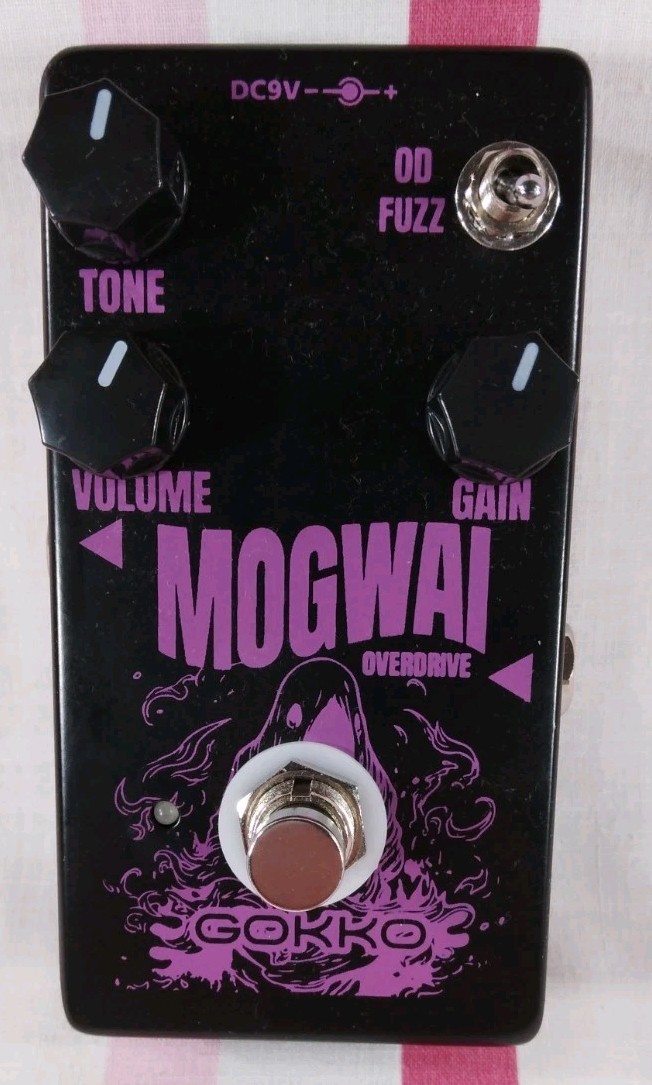 Gokko MOGWAI Guitar Pedal OVERDRIVE, FUZZ Effects GK-61 Pre-owned GOOD Condition
