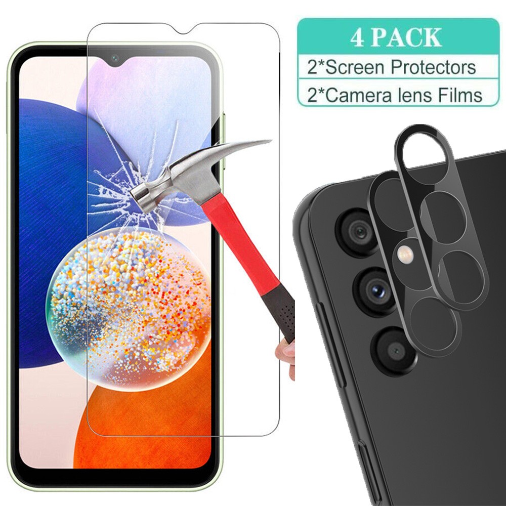 For Samsung Galaxy A15 A14 A25 5G Tempered Glass Screen Protector /Lens Cover