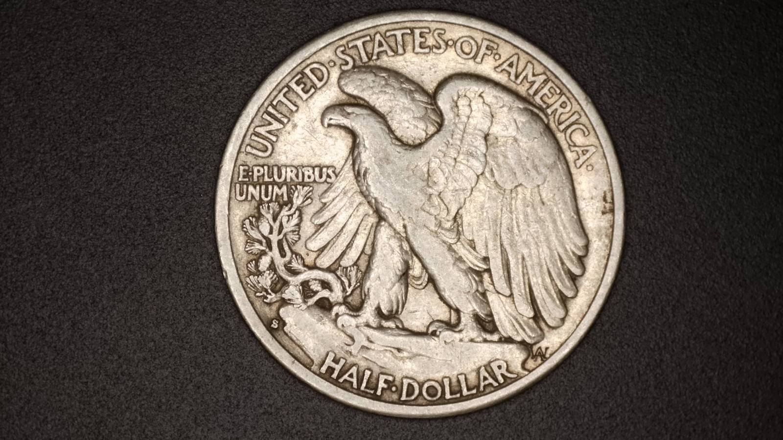 1934 S 50C Walking Liberty Silver Half Dollar