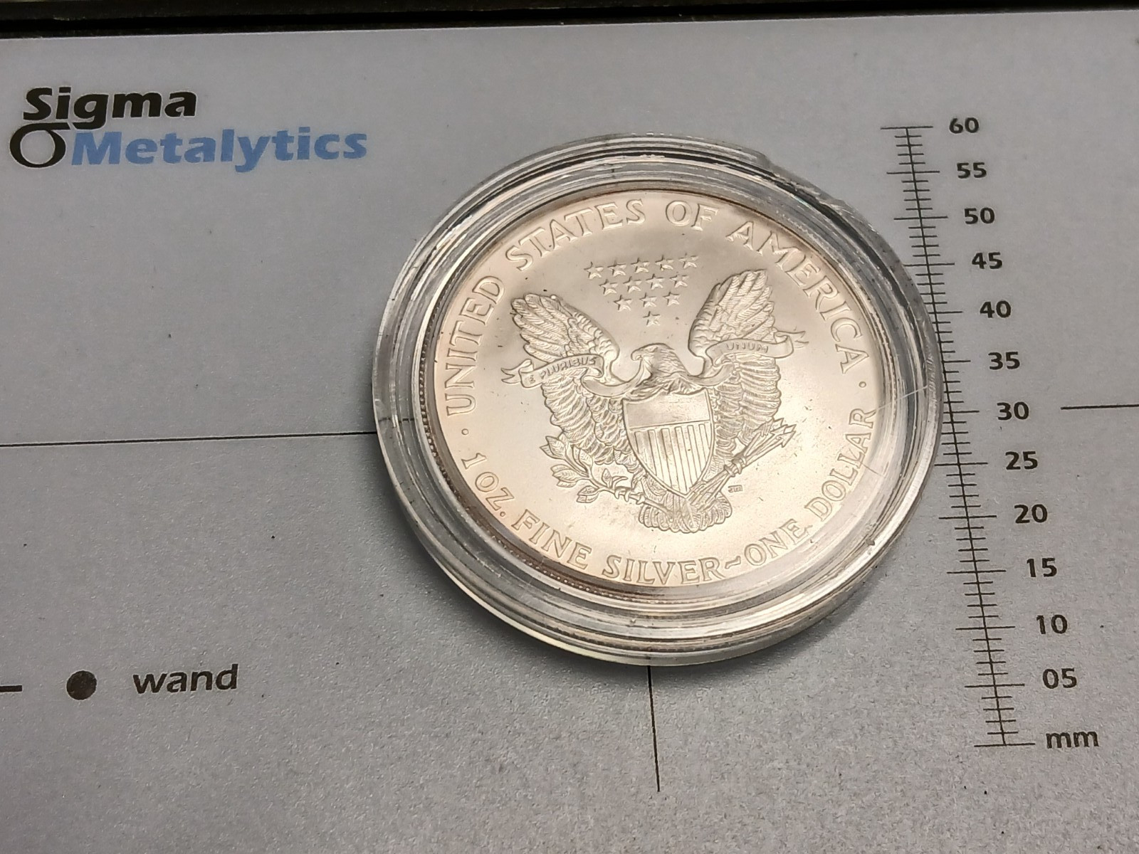 Silver 2001 1oz .999 American Eagle Silver Round T-69