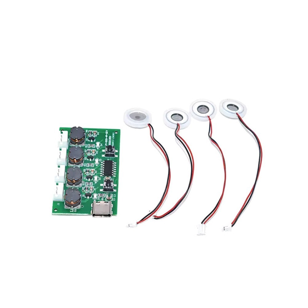 Large Atomization Power with Mist Maker and Four Atomizing Plates DIY Kit