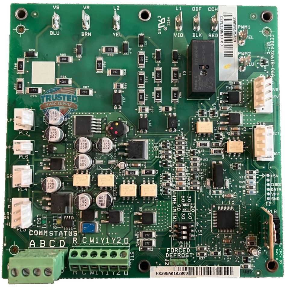 HK38EA010 OEM GUARANTEED WORKING PART Defrost Control Board CEPL130618-03