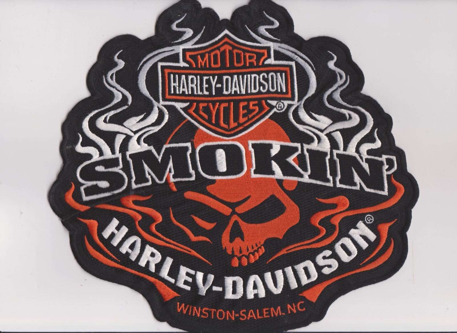 harley davidson patches x large