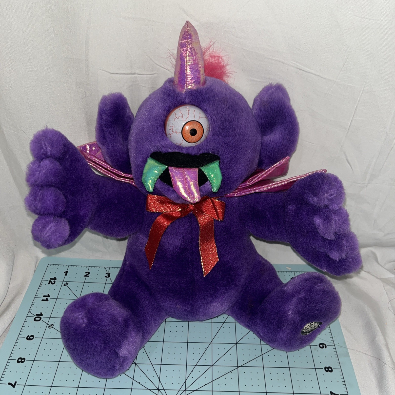 Dan Dee Purple People Eater Plush Singing Dancing Vintage Monster Not Tested S1