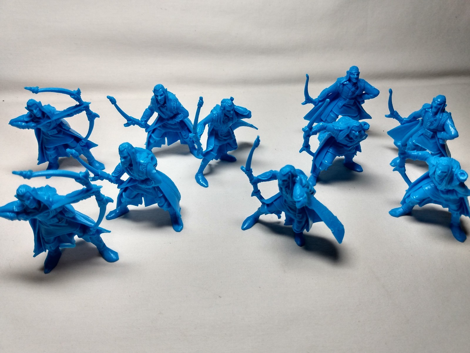 Fantasy Figures Lot Elf Archers Warriors ABToys Tehnolog 60mm 2016