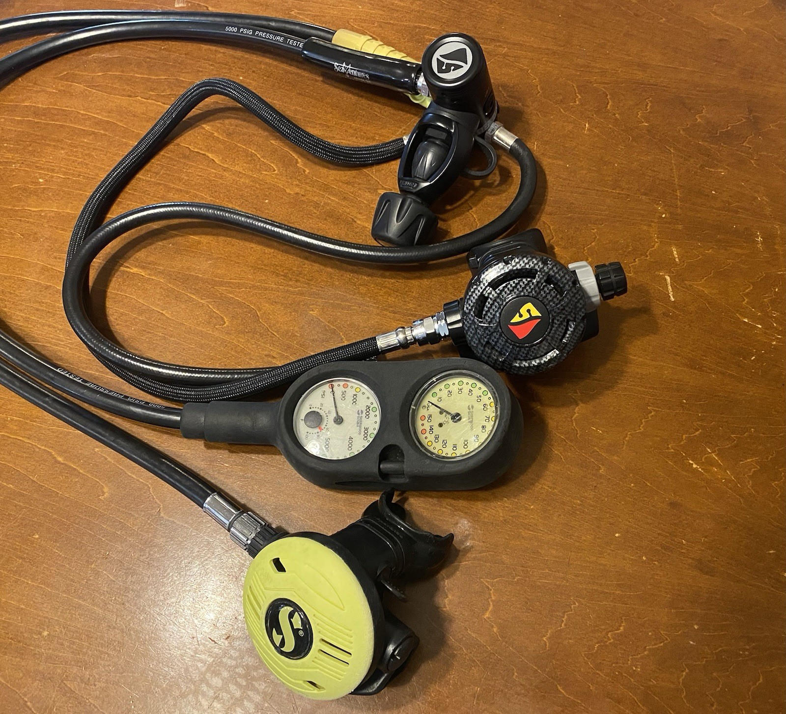 Dive Rite XT1 Regulator Set Scubapro Octopus Sherwood SPG Scuba