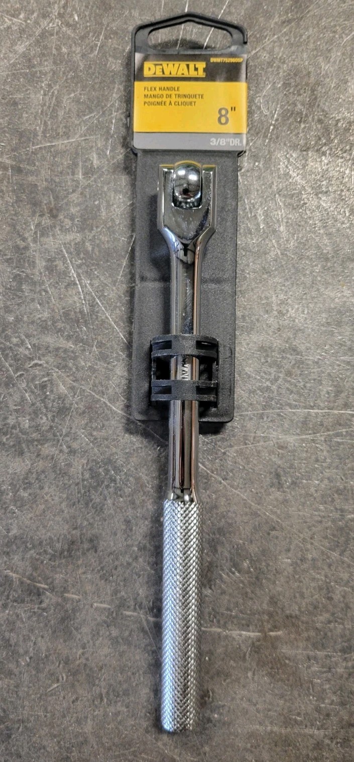 DEWALT 3/8" Drive 8" Flex Handle Breaker Bar Socket Wrench *DWMT752960SP