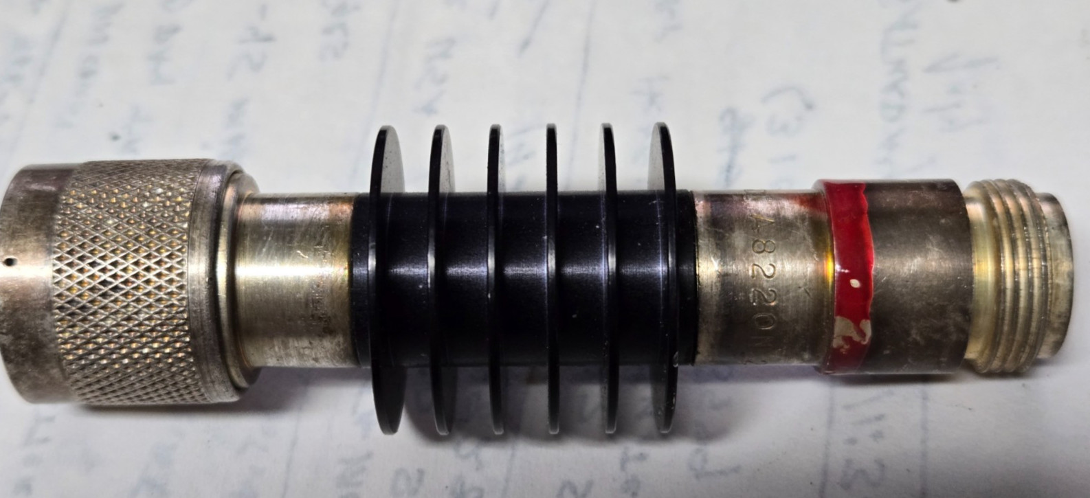 KDI A8210N attenuator, Type N (M,F) connectors 10dB 10W fully tested, see plots