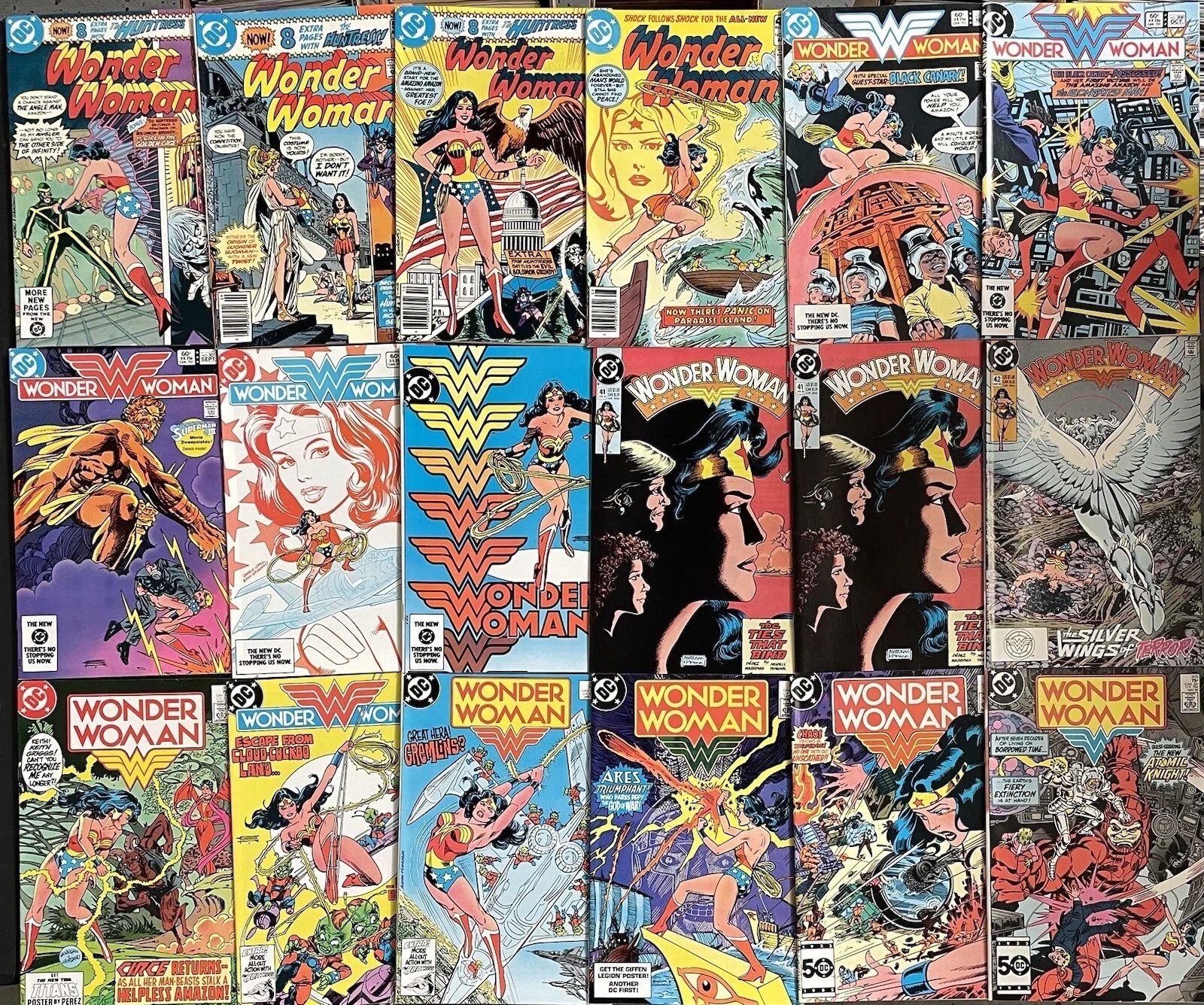 WONDER WOMAN  VOL. 1 lot 287-328  and vol 2 #2-55 YOU PICK  combined ship