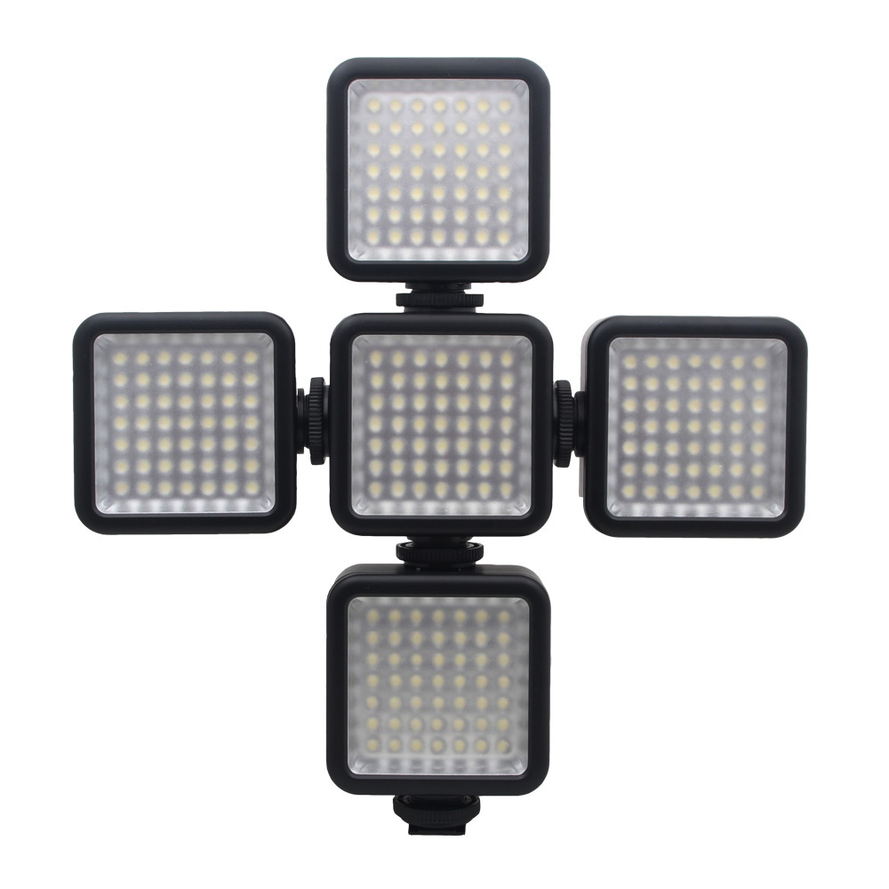 Mini Portable 49 LED Studio Video Flash Lamp Light for Sport Camera Camcorder DV