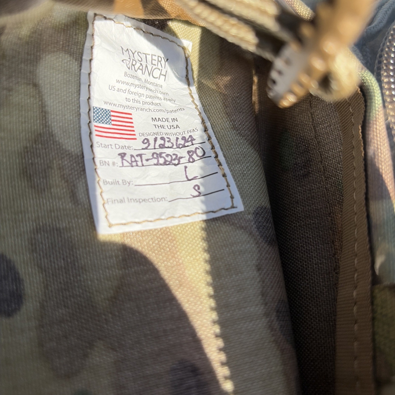 Mystery Ranch RATS Pack Multicam Combat Assault Medic NSW LBT EAGLE CRYE SO TECH