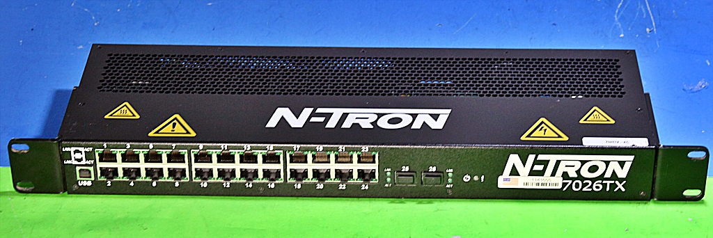 7026TX-AC N-Tron 24-Port Fully Managed Industrial Switch