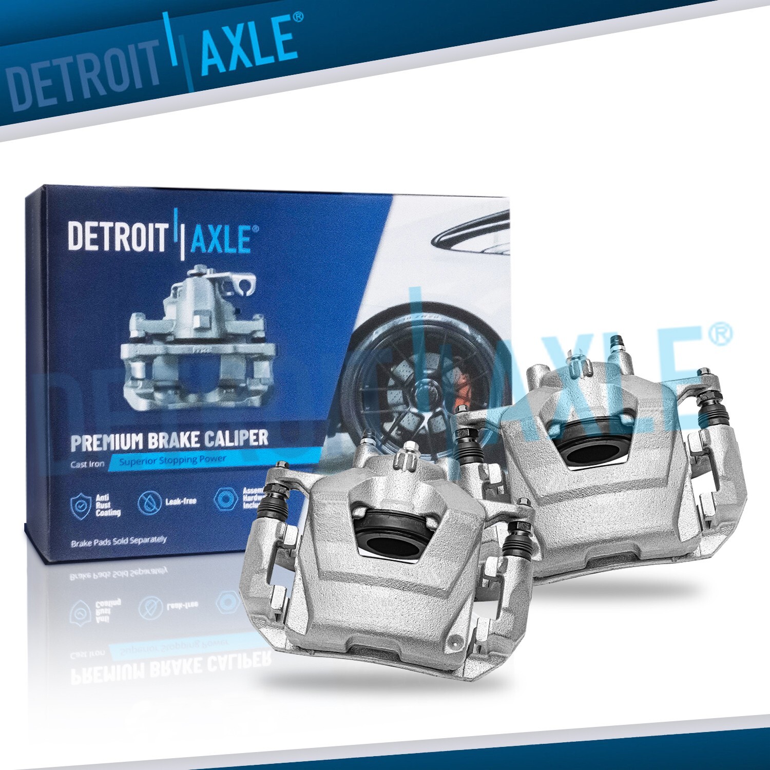 Front Left Right Brake Calipers w/ Brackets for Chevrolet Cruze Limited Sonic