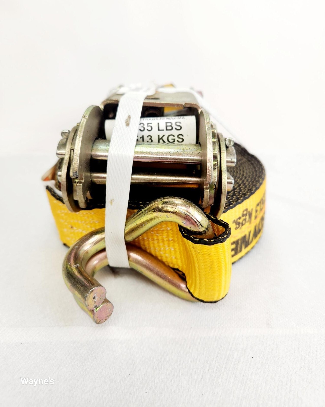 Ratchet Strap with Wire Hook 802HD-27W Redneck Trailer