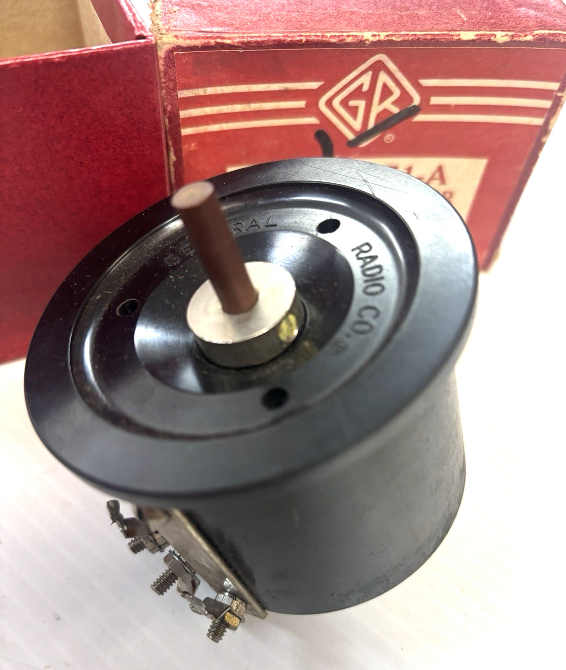 GENERAL RADIORADIO  CO. MODEL 371A POTENTIOMETER 20,000 OHMS POT