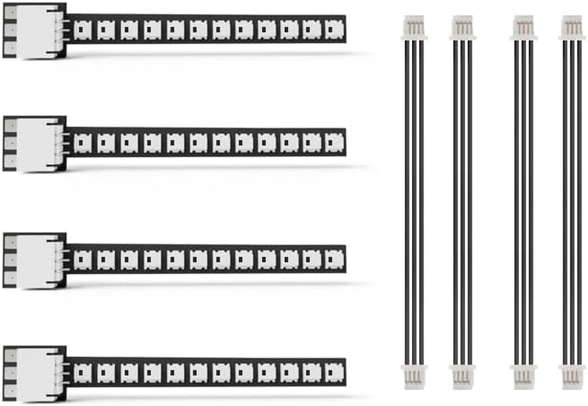 4 Pack LED Mini 38mm Lights for FPV Racing Quadcopter Drone Accessories