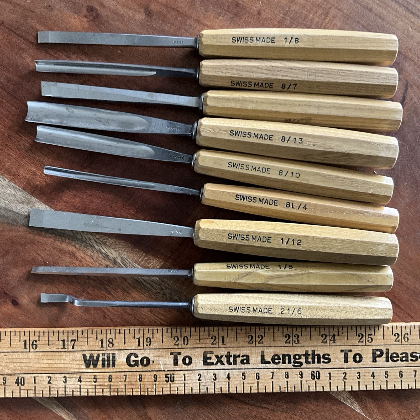 Pfeil Swiss Made 9-piece Wood Carving Tool Set