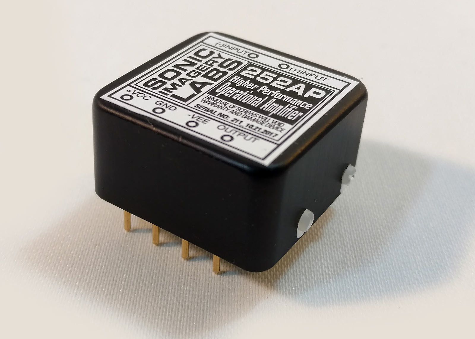 Sonic Imagery Labs 252AP Discrete OpAmp API2520 performance upgrade