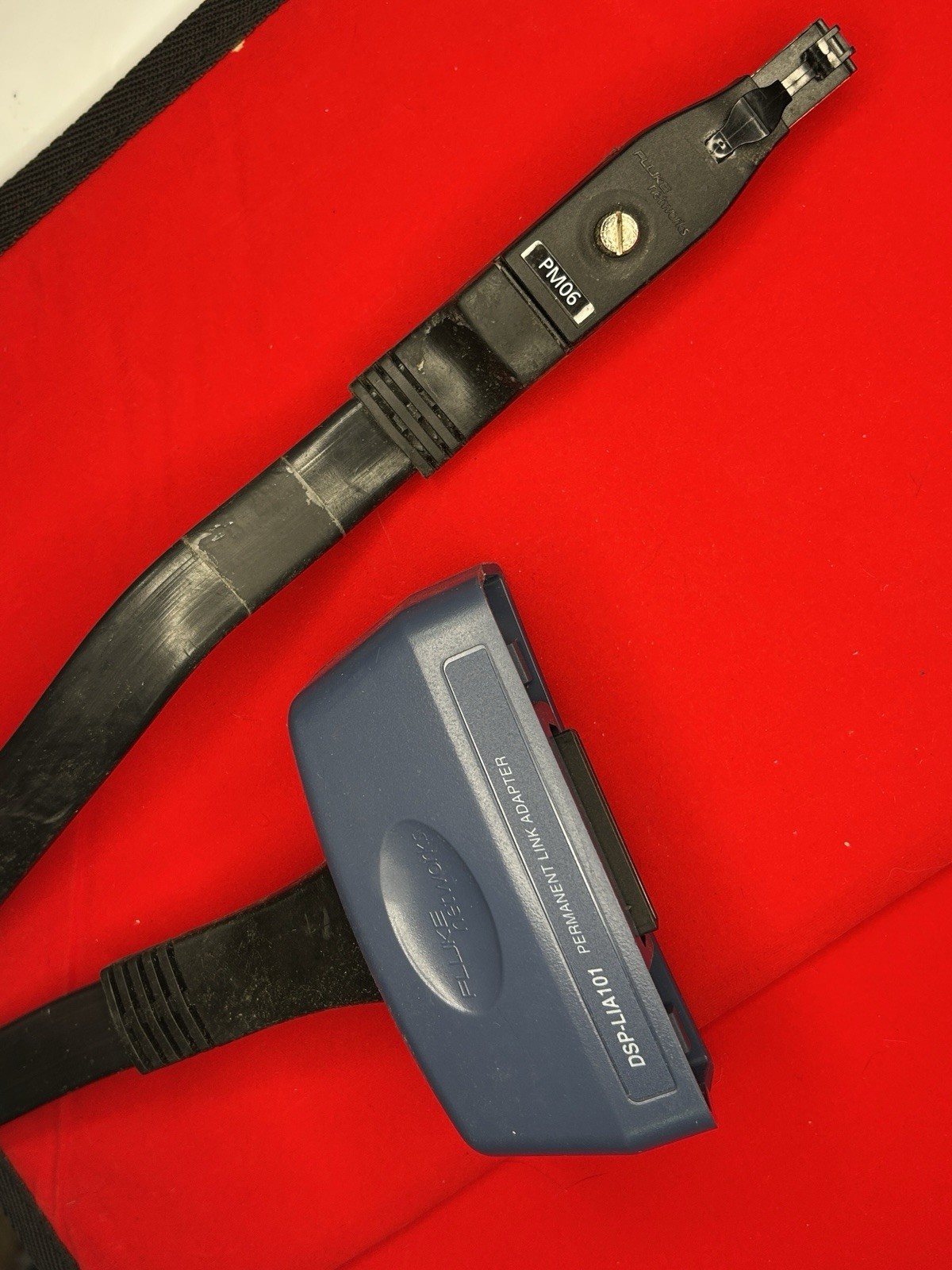 Fluke Networks DSP-LIA101 Permanent Link Adapter with PM06 Personality Module